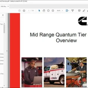 Cummins QSF3.8 CM2350 F107 Mid Range Quantum Tier 4 Final Overview Engine Manual - PDF DOWNLOAD