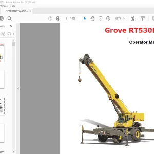 Grove Crane RT530E-2 Operator's Manual CTRL 415-00 - PDF DOWNLOAD