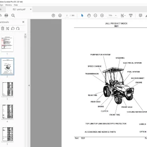 Kubota Tractor B21 Parts Book Manual - PDF DOWNLOAD