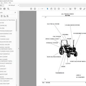 Kubota Tractor B2150E Parts Book Manual - PDF DOWNLOAD