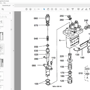 Kubota Tractor B2400HSE Parts Book Manual - PDF DOWNLOAD