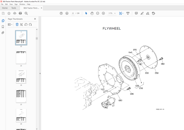 Kubota Tractor B26 Parts Book Manual - PDF DOWNLOAD - HeyDownloads ...