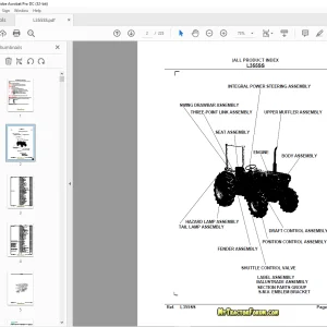 Kubota Tractor L355SS Parts Book Manual - PDF DOWNLOAD