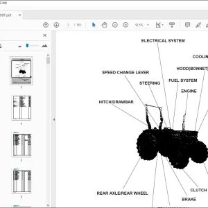 Kubota Tractor M5500DT Parts Book Manual - PDF DOWNLOAD