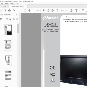 Liebherr MD3072B MD3072B-Quad INSTALLATION AND OPERATING INSTRUCTIONS Manual -  PDF DOWNLOAD