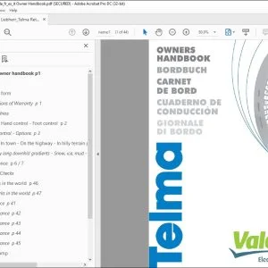 Liebherr Telma Valeo Owners Handbook Manual - PDF DOWNLOAD