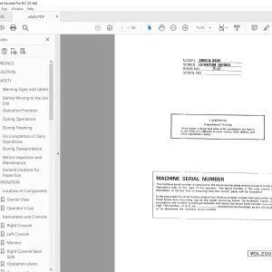 Linkbelt 2800 & 3400 Quantum Operation Manual 845 - PDF DOWNLOAD