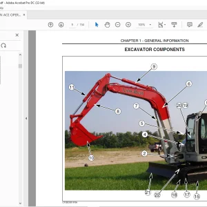 Linkbelt 80 Spin Ace Operator's Manual 1116 - PDF DOWNLOAD