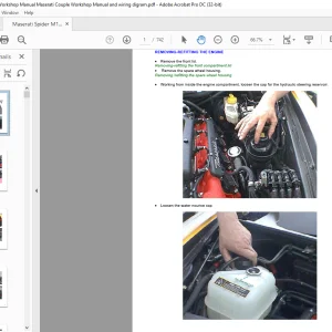 Maserati Spider M138 Workshop Manual - PDF DOWNLOAD