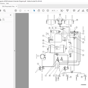 STA Pneumatic Tired Compactor AP240 Hydraulic Schematic Diagram Manual - PDF DOWNLOAD