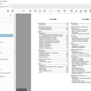SUZUKI RS413 RS415 SWIFT MANUEL D'ENTRETIEN VOL 1&2 - PDF DOWNLOAD
