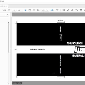 SUZUKI SN413 JIMNY MANUAL DE SERVICIO - PDF DOWNLOAD