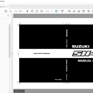 SUZUKI SN413 MANUAL DE SERVICIO - PDF DOWNLOAD