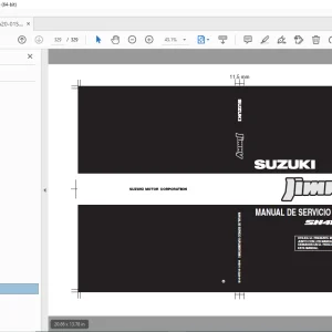 SUZUKI SN413 SN415D JIMNY MANUAL DE SERVICIO SUPLEMENTARIO - PDF DOWNLOAD