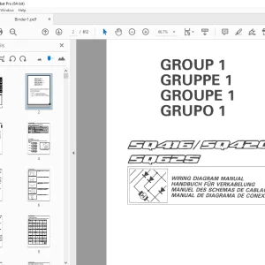 SUZUKI SQ416 SQ420 SQ625 Wiring Diagram Manual - PDF DOWNLOAD