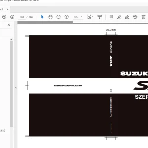 SUZUKI SX4 RW415 RW416 SZERVIZKÉZIKÖNYV VOL 1&2 - PDF DOWNLOAD