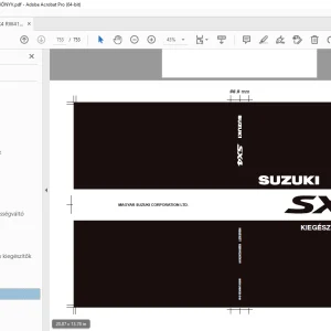 SUZUKI SX4 RW416D KIEGÉSZÍTÕ SZERVIZKÖNYV - PDF DOWNLOAD