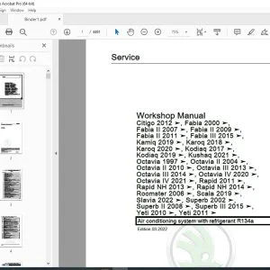 Skoda Citigo NF Citigo NE Workshop Manual - PDF DOWNLOAD