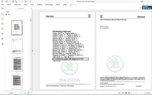 Skoda Fabia 6Y Workshop Manual - PDF DOWNLOAD