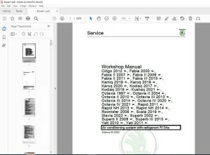 Skoda Kamiq NW4 Workshop Manual - PDF DOWNLOAD