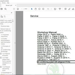 Skoda Karoq 2018 [NU] Workshop Manual - PDF DOWNLOAD