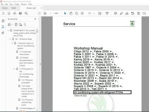 Skoda Kushaq PA Workshop Manual - PDF DOWNLOAD