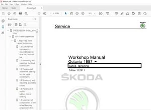 Skoda Octavia Tour 1U Workshop Manual - PDF DOWNLOAD