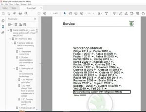 Skoda Slavia PB Workshop Manual - PDF DOWNLOAD