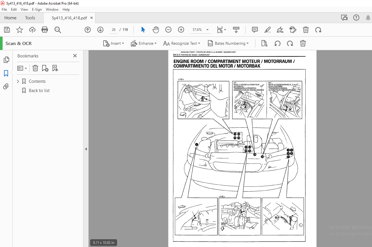 Suzuki SY413 SY416 SY418 Wiring Diagram Manual PDF DOWNLOAD