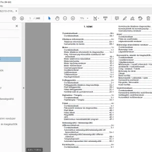 Suzuki Swift RS413 RS415 RS416 RS413D Szervizkönyv Vol 1&2  - PDF DOWNLOAD