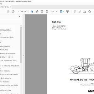 AMMANN ARS 110 MANUAL DE INSTRUCCIONES 3036353 PDF