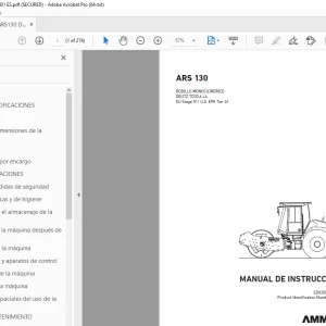 AMMANN ARS 130 MANUAL DE INSTRUCCIONES 3028779 PDF