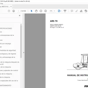 AMMANN ARS 70 MANUAL DE INSTRUCCIONES 3017062 PDF