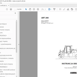 AMMANN ART 280 WALEC OPONOWY INSTRUKCJA OBSŁUGI (3021982) PDF