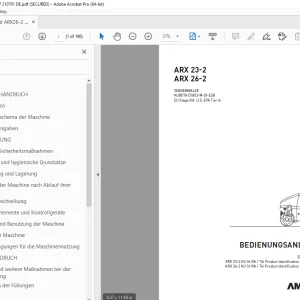 AMMANN ARX 23-2 ARX 26-2 BEDIENUNGSANLEITUNG PDF