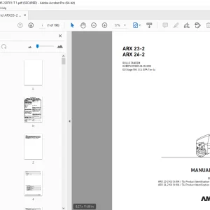 AMMANN ARX 23-2 ARX 26-2 MANUALE D’USO PDF