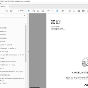 AMMANN ARX 23-2 ARX 26-2 MANUEL D'UTILISATION PDF