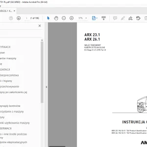 AMMANN ARX 23.1 ARX 26.1 INSTRUKCJA OBSŁUGI PDF
