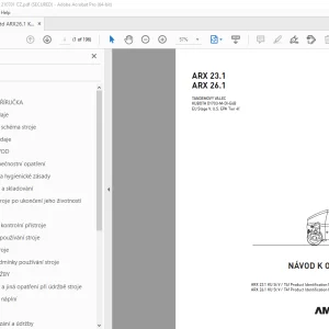 AMMANN ARX 23.1 ARX 26.1 NÁVOD K OBSLUZE PDF
