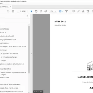 AMMANN eARX 26-2 MANUEL D'UTILISATION 3000000 PDF