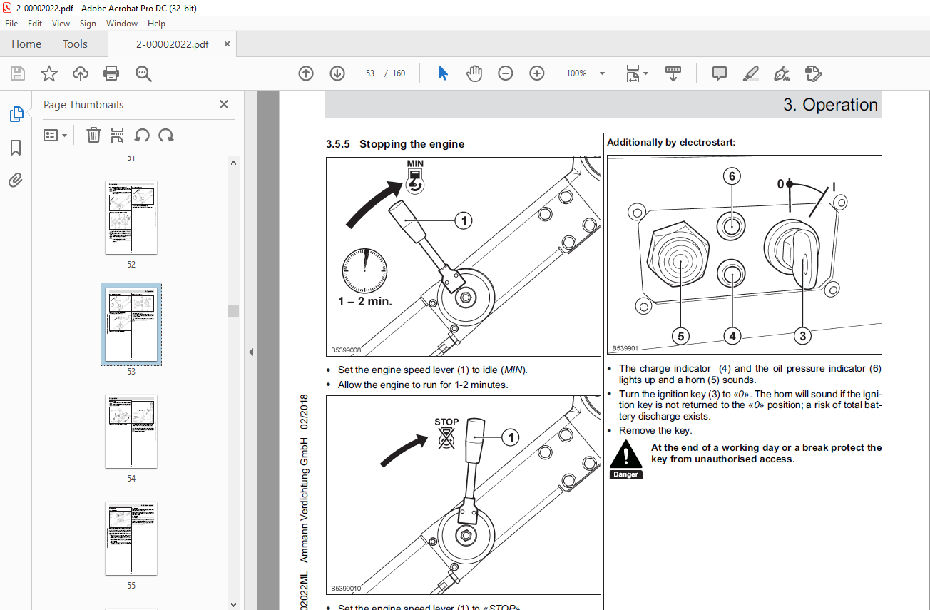 Ammann APR 4920 APR 5920 Hatz 1B40 Operating Manual PDF - HeyDownloads ...