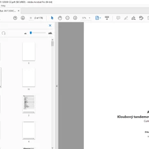 Ammann AV 130 X Kloubový tandemový válec Dílenská prírucka 4022033 PDF