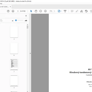 Ammann AV 130 X Kloubový tandemový válec Dílenská prírucka 4022044 PDF