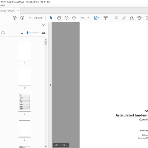 Ammann AV 70 X Articulated tandem roller Workshop manual 4062147 PDF