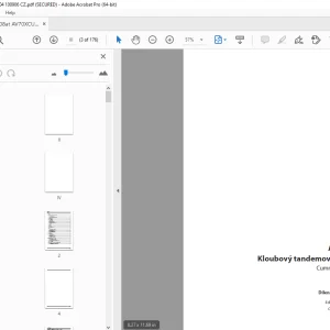 Ammann AV 70 X Kloubový tandemový válec Dílenská prírucka 4062001 PDF