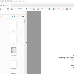 Ammann AV 70 X Kloubový tandemový válec Dílenská prírucka 4062010 PDF