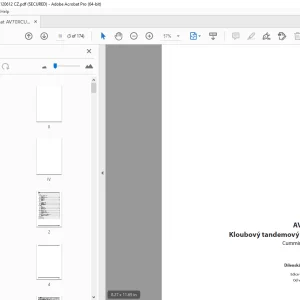Ammann AV 70 X Kloubový tandemový válec Dílenská prírucka 4062029 PDF
