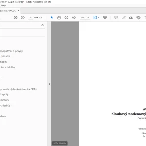 Ammann AV 70 X Kloubový tandemový válec Dílenská prírucka 4062133 PDF