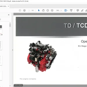 Ammann Deutz TD / TCD 3.6 L4 Operation Manual PDF