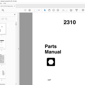 Ditch Witch 2310 Parts Manual 050-681 PDF